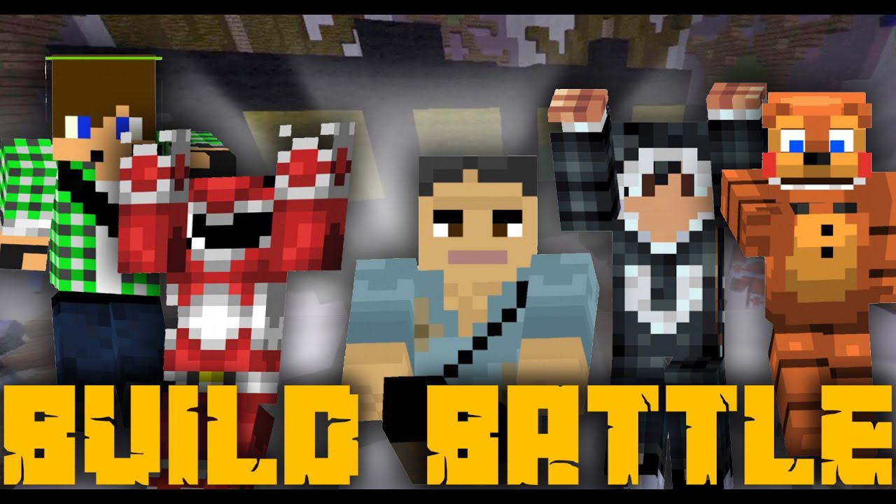 MINECRAFT: BUILD BATTLE - COSE' UN CIRCO?! RAGNI LEGGENDARI!! w/MATES & Klaus