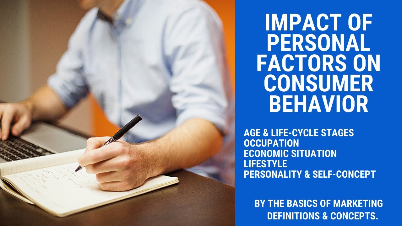 Impact of Personal Factors on Consumer Buying Behavior (life-cycle, lifestyle & self-concept etc.)