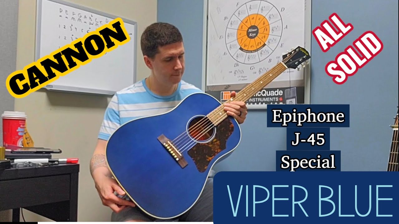 Вдохновлено Gibson J-45 Epiphone Special | Невероятная гитара ПОЛНОСТЬЮ ЦЕЛЬНАЯ менее чем за 1000...