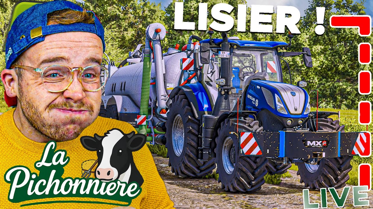 🔴 LISER, MOISSON, IL Y A DU BOULOT À LA FERME ! | LA PICHONNIÈRE #15 | FS25