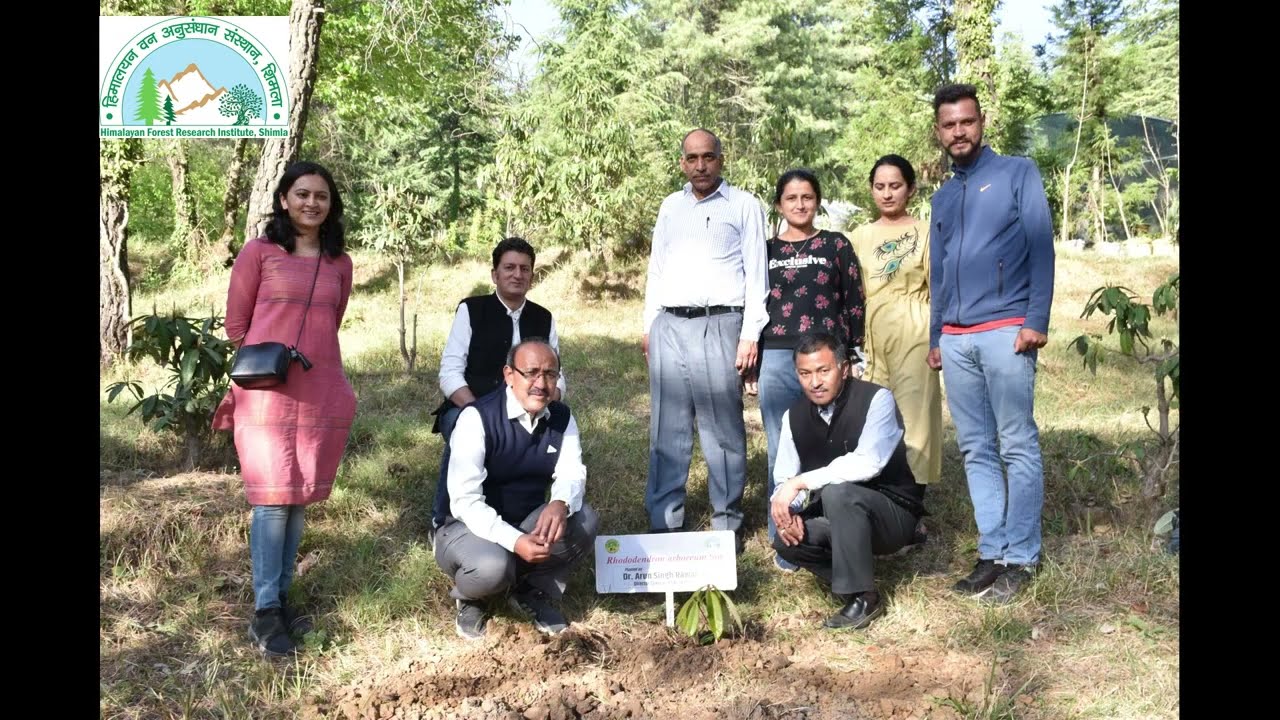 DG ICFRE Visit to HFRI 4 5April2022