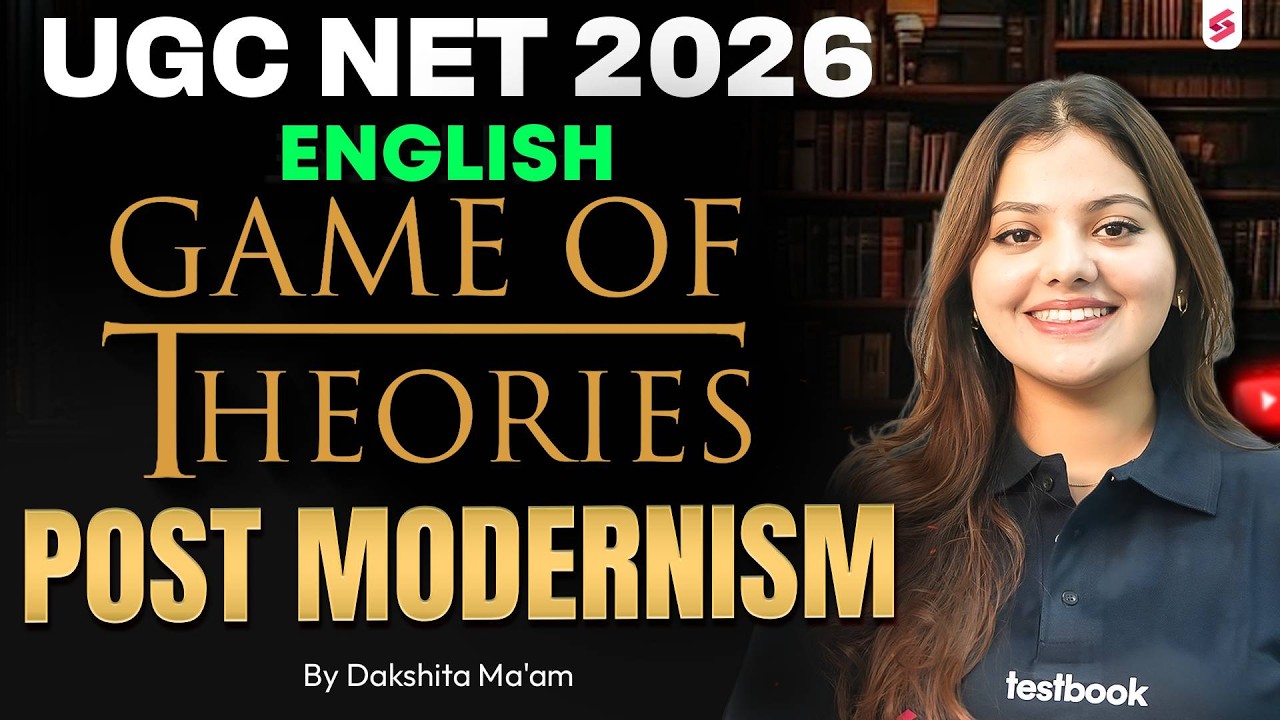 UGC NET English Literature Classes 2026 | Post Modernism UGC NET | UGC NET English By Dakshita Mam