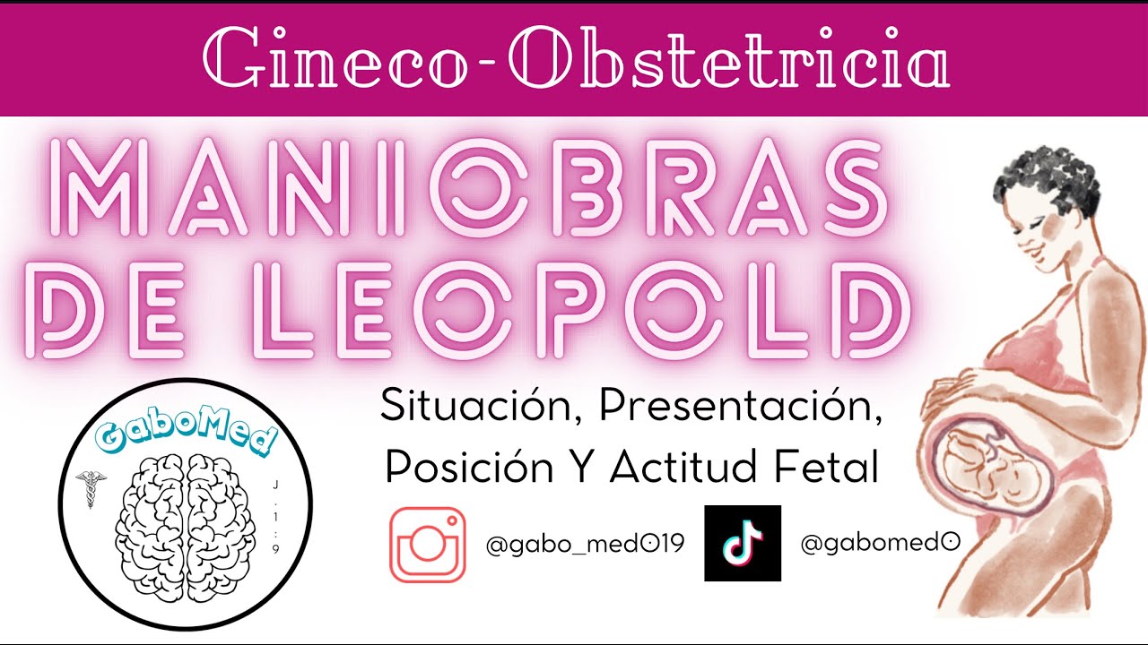 Maniobras De Leopold - Situación, Presentación, Posición Y Actitud Fetal