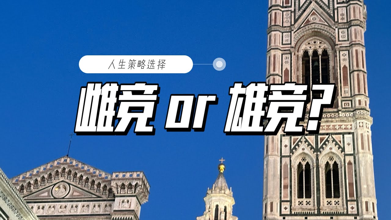 雄竞和雌竞，怎么选更容易成功？