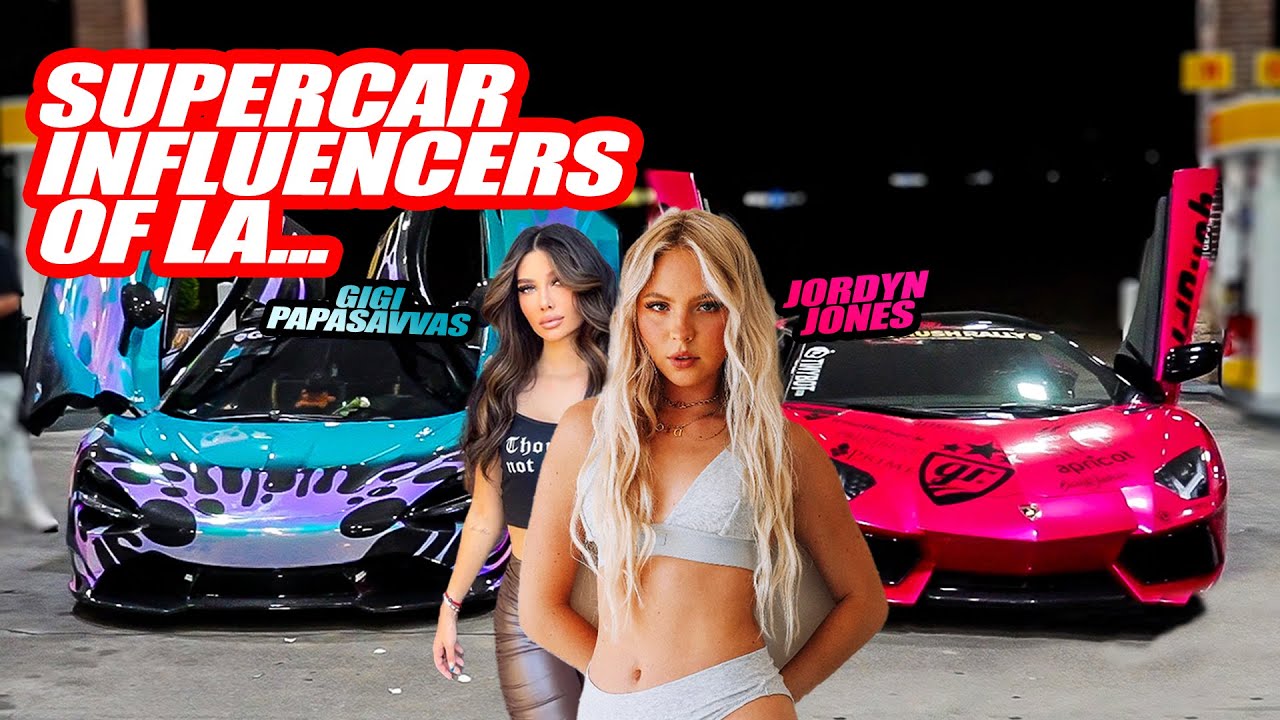 TERRORIZING DENVER W/ JORDYN JONES LAMBORGHINI AVENTADOR + GIGI'S MCLAREN 720S *IG FAMOUS*