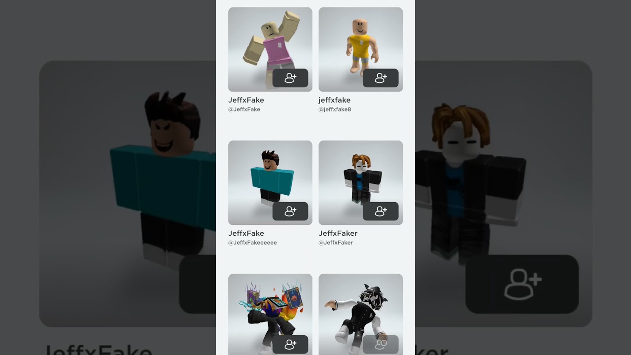 #roblox  As&iacute; se busca a #JeffxFake