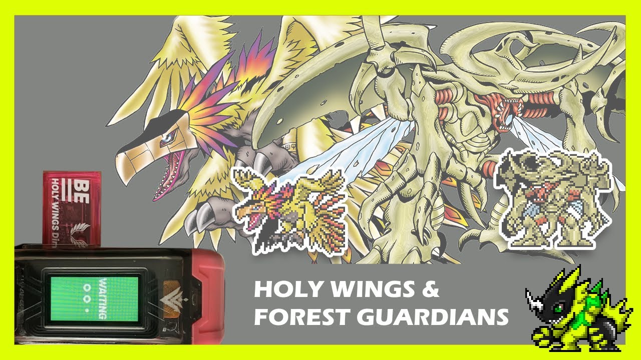 Holy Wings & Forest Guardians - Digimon Evolution Vote Vol.2 Dim Cards