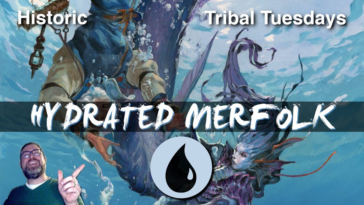 5-0 UNDEFEATED!!! Mono Blue Merfolk Dominate Historic | Tribal Tuesday | MTG Arena