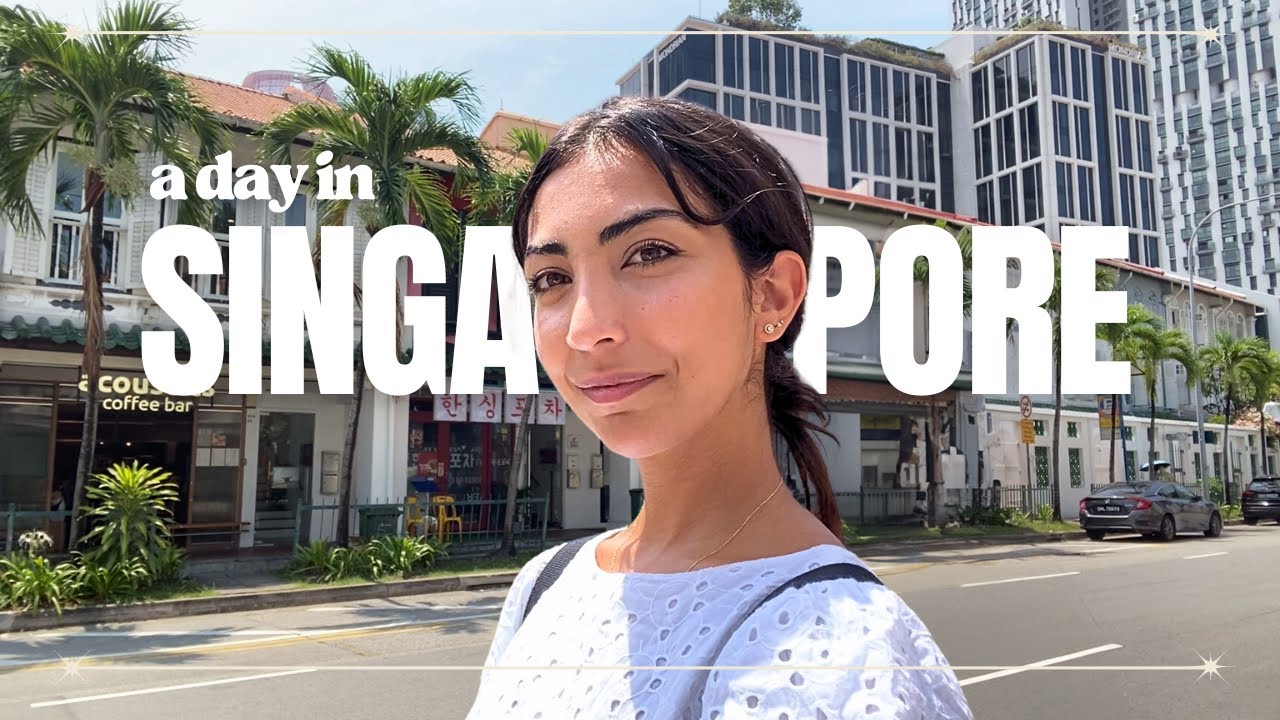 24H in SINGAPORE vlog: Cafe's, Food, Haji Lane, Chinatown & Marina Bay Sands