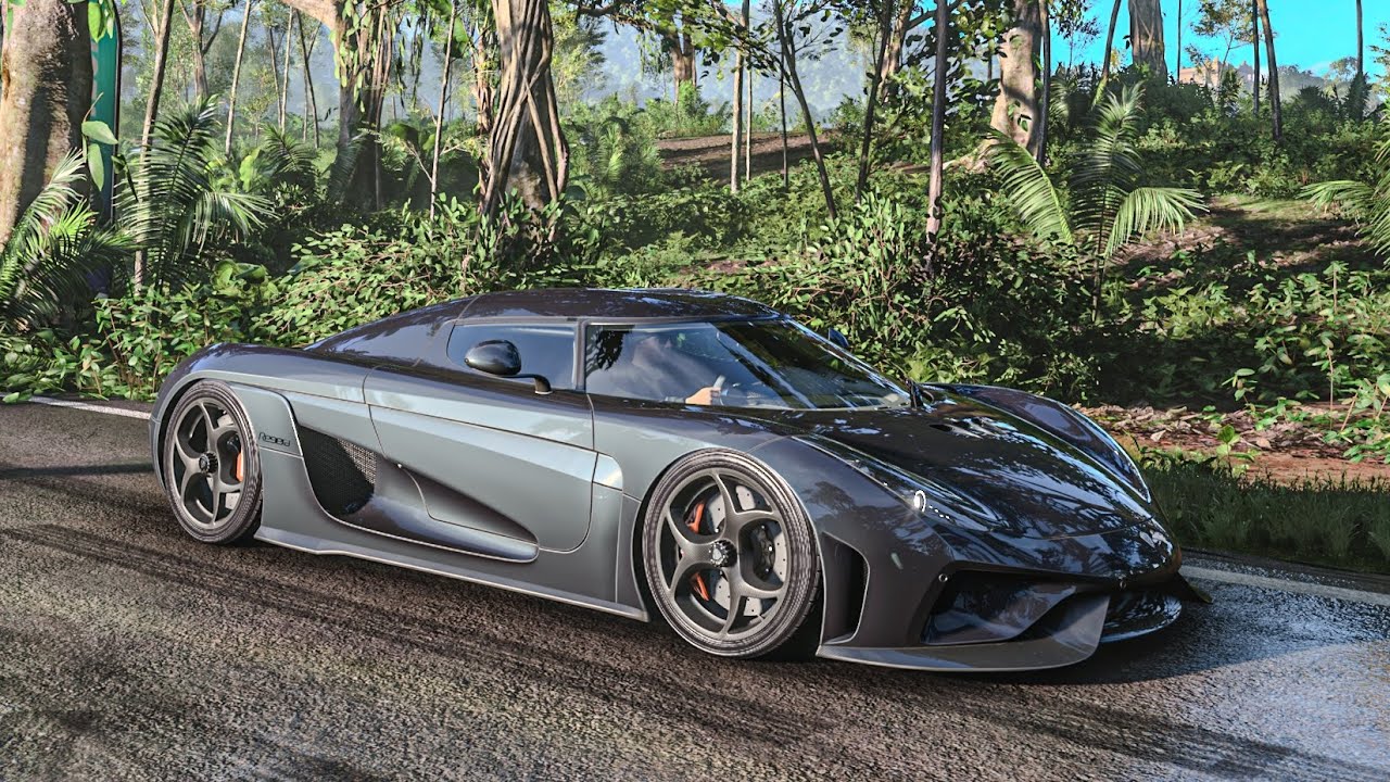 Koenigsegg Regera 🌧️ Full Throttle in the Rain | Forza Horizon 5