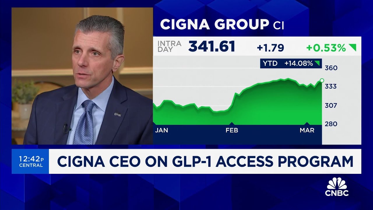 Cigna CEO on medicare advantage and GLP-1 access program