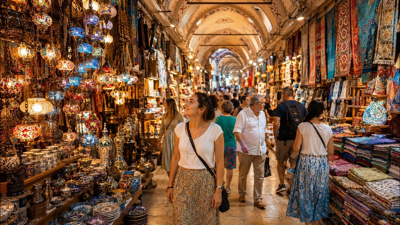Istanbul Turkey 2026 | Grand Bazaar 4K Market Tour (Shopping & Souvenirs)
