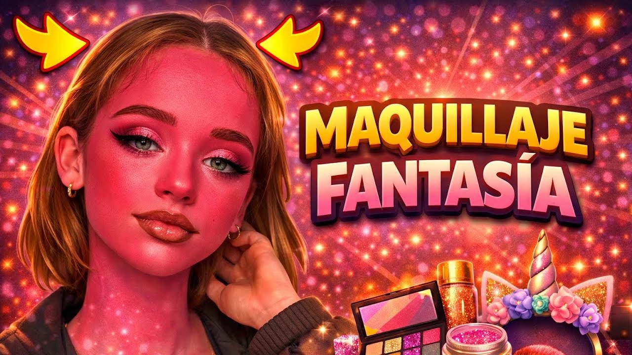Maquillaje ROSA🩷❤️✨