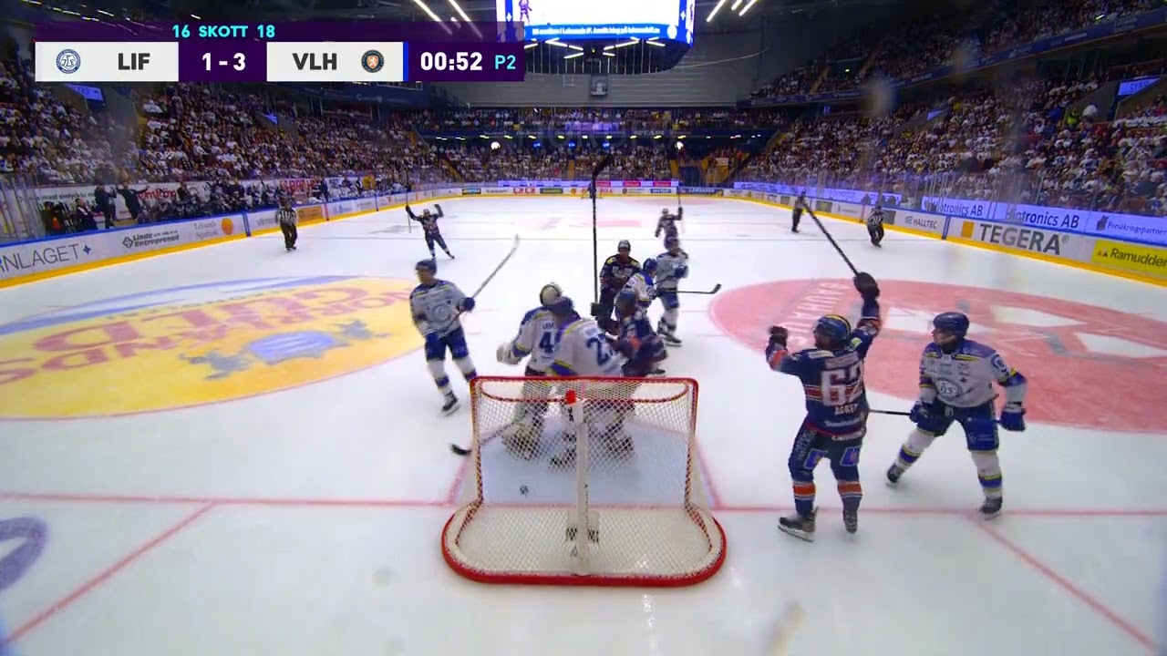 Domarskandal i Tegera Arena.