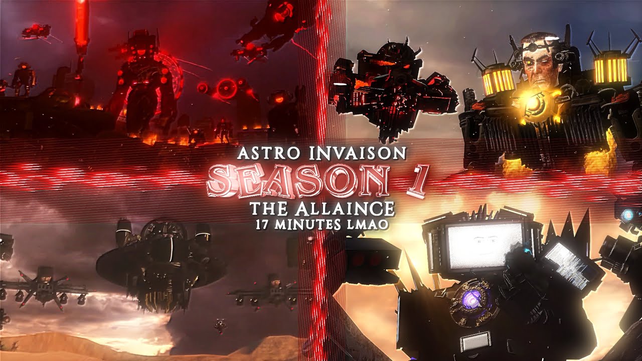 Astro Invasion Vs The Alliance || Skibidi Toilet