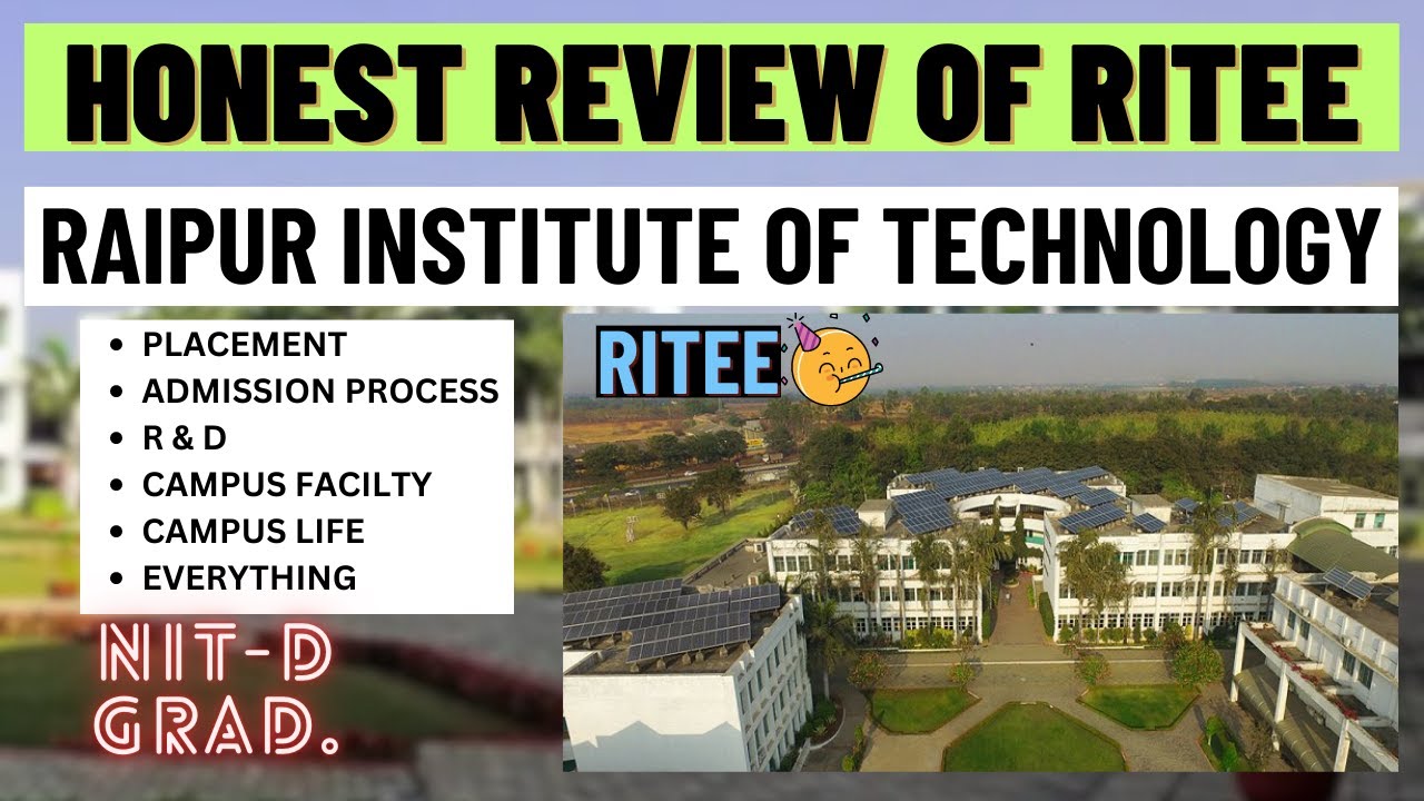Raipur Institute of Technology 🔥💥 | Admission open | Hurry up | 22 LPA Package | #RITEE #nitdelhi