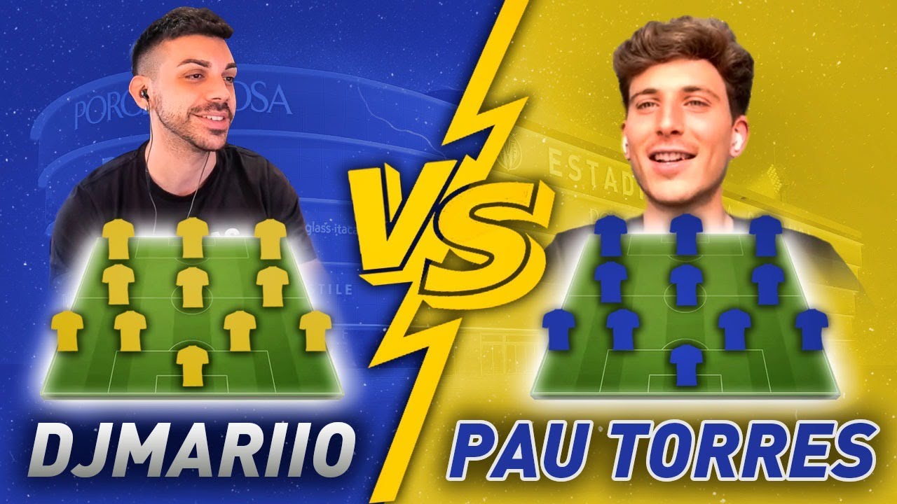 DjMaRiiO vs PAU TORRES I ¿QUIÉN TIENE MEJOR EQUIPO?
