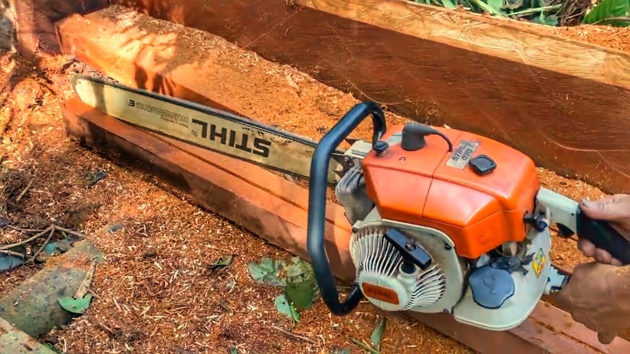 BALOK 6x12x200(Cm) UNTUK KEBUTUHAN KUSEN JENDELA RUMAH || STIHL 070
