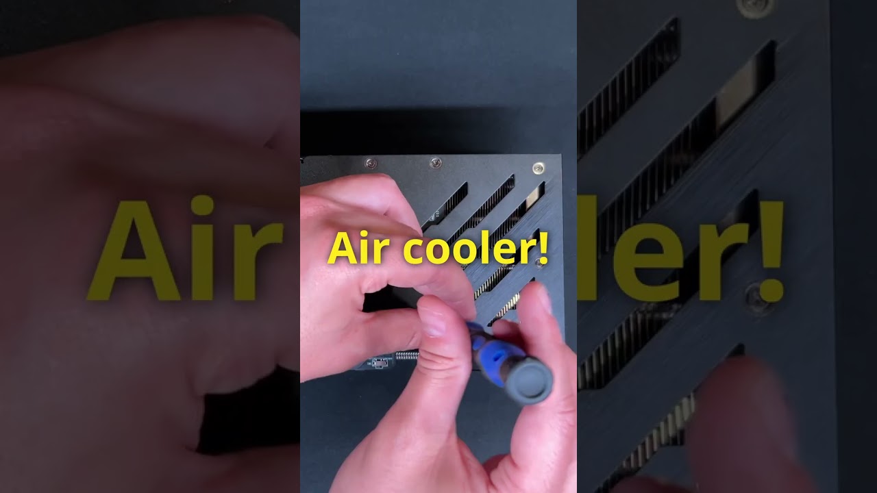 Building the fastest PC in the world in less than 60 seconds. #shorts