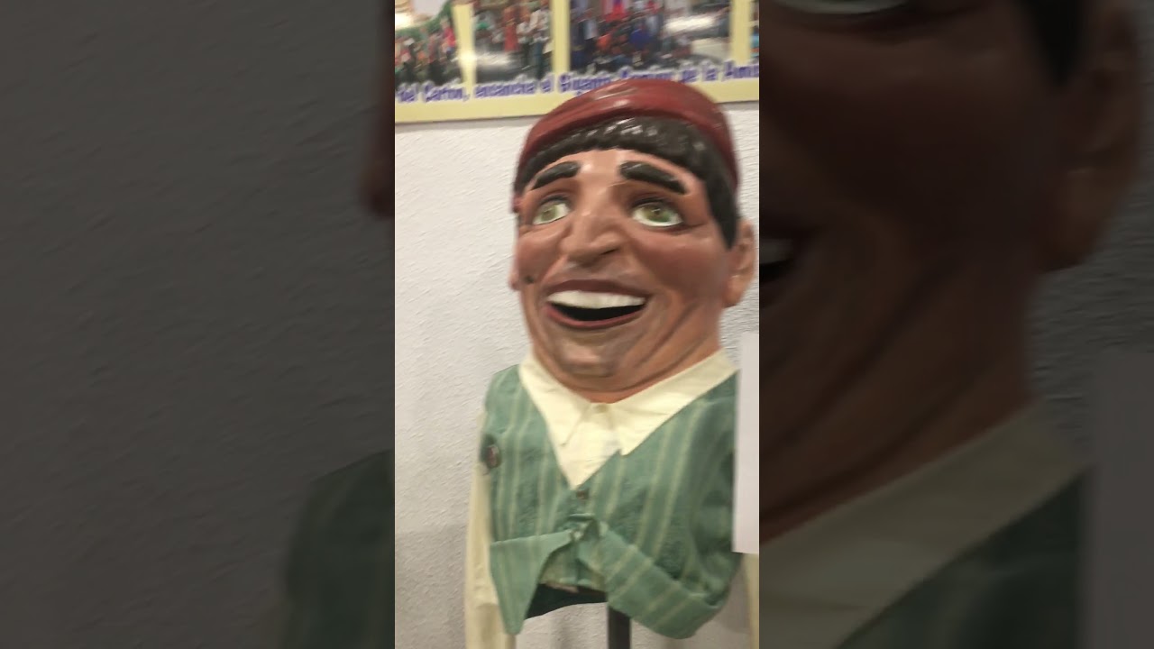 La exposición de cabezudos de Calatayud