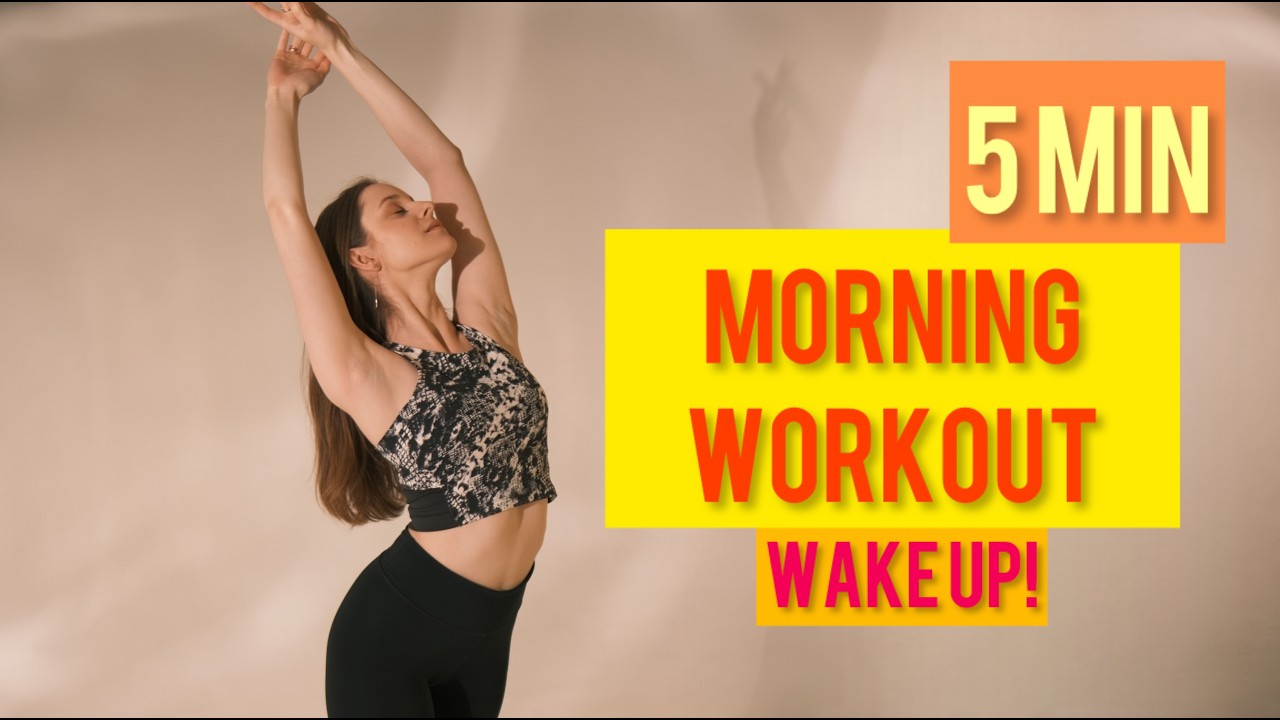 5 MIN MORNING WORKOUT | FULLBODY | No Equipment