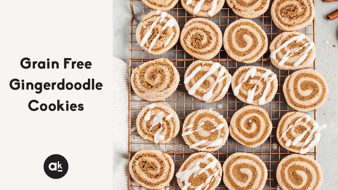 Grain Free Gingerdoodle Cookies