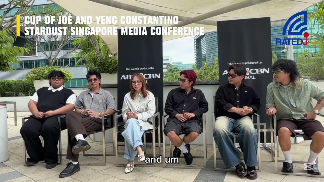 Cup of Joe and Yeng Constantino in Singapore