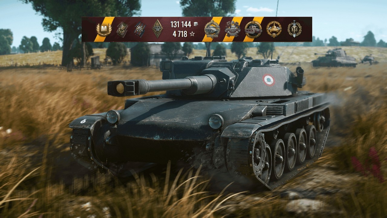 AMX ELC bis - 1vs5 Bunch of medals. Kolobanov, Radley, Pascucci - 9 kills. WoT.