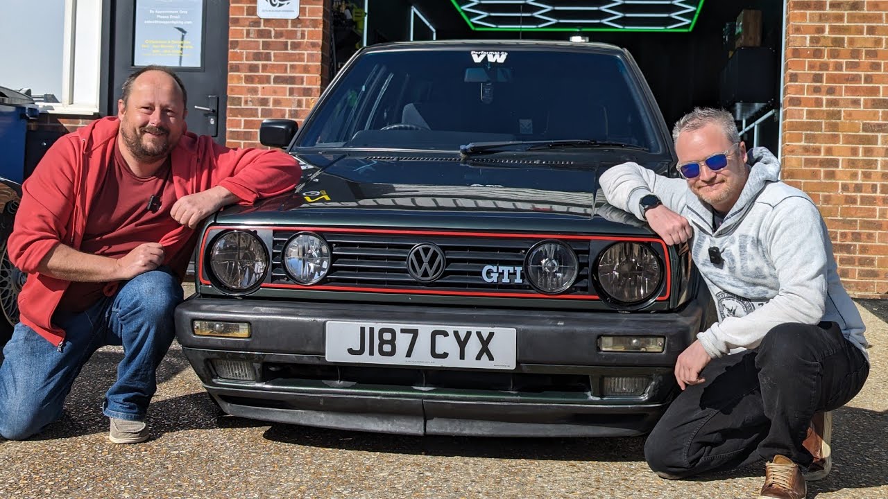 Bargain VW Golf GTI Mk2 gets spruce up Detail!!!