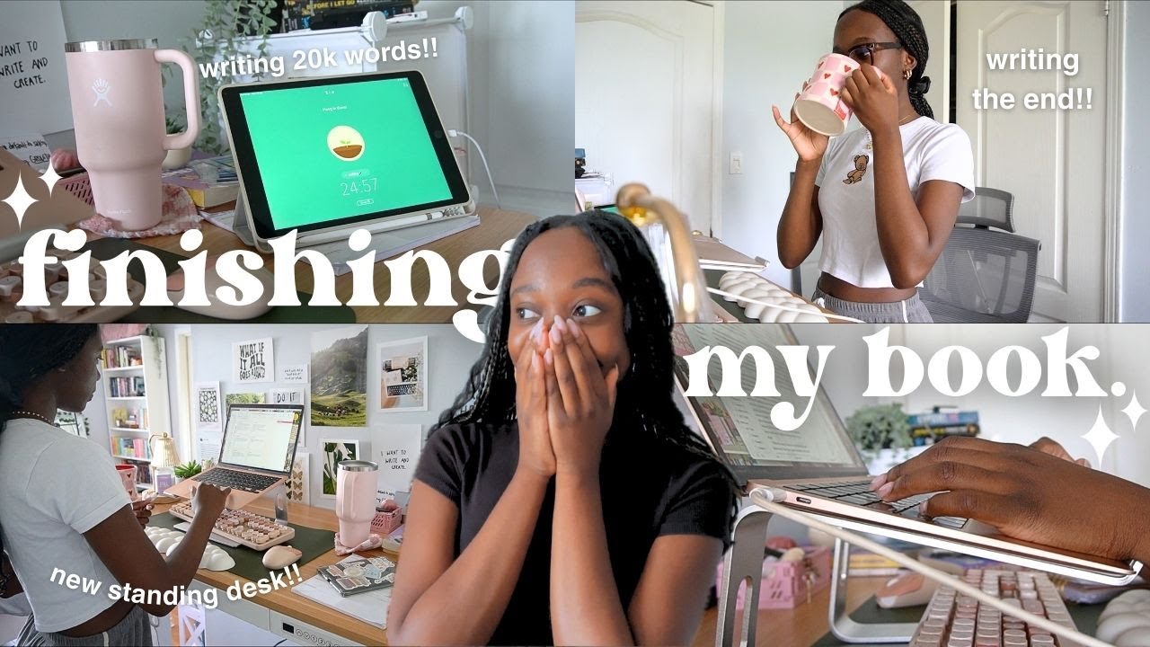 FINISHING MY BOOK!! 📖🖊️ writing vlog