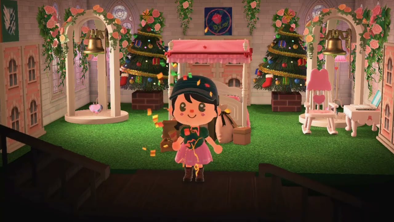 🌲🥀🍓 My Christmas Rose Castle Valley Bedroom 💌🌲