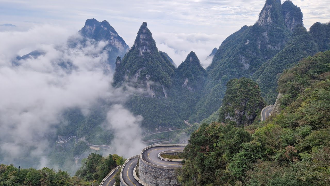 Brama do nieba czyli Góra Tianmen