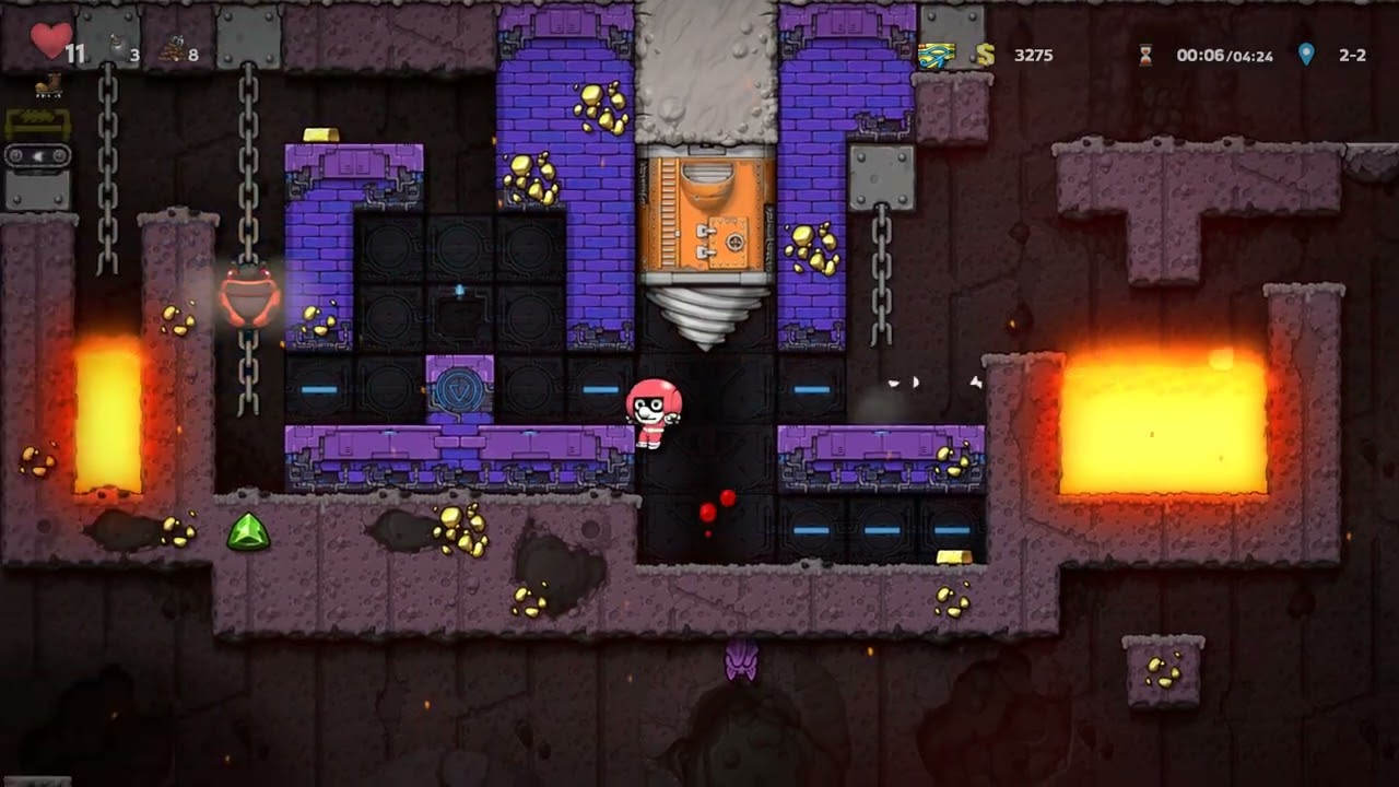 Spelunky 2 - Full Cosmic Ocean Run (To 7-13)