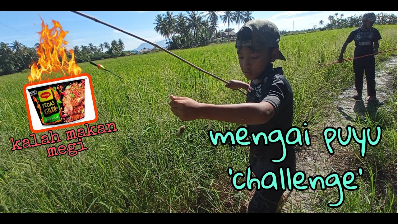 #EP273 Cabaran Mengai Puyu - santai tepi rumah