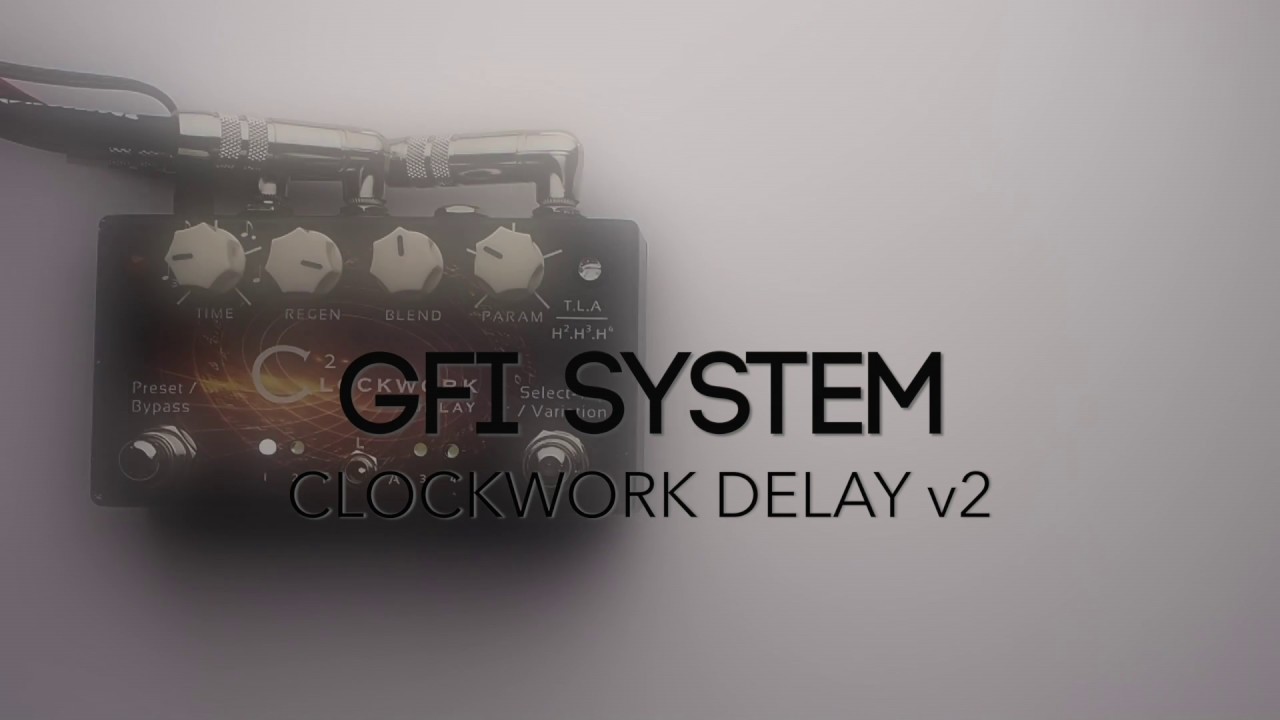 GFI System Clockwork Delay v2 (Stereo)