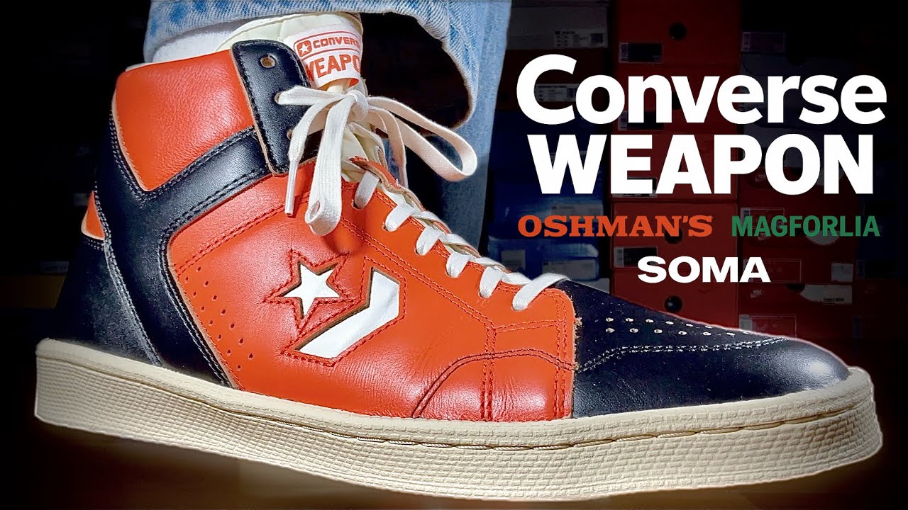 【スニーカーレビュー】Converse Weapon PS Hi “OSHMAN’S / MAGFORLIA / SOMA” review & on feet