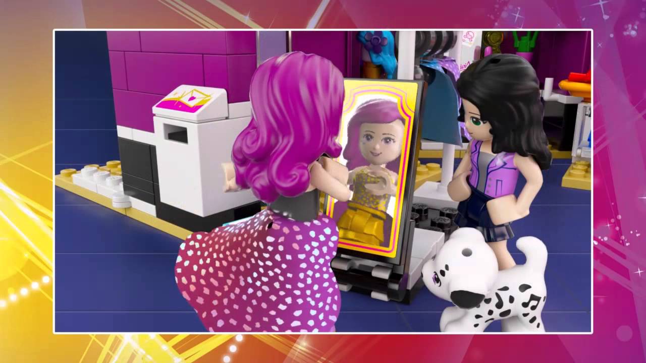 Pop Star Dressing Room - LEGO Friends - 41104 - Product Animation