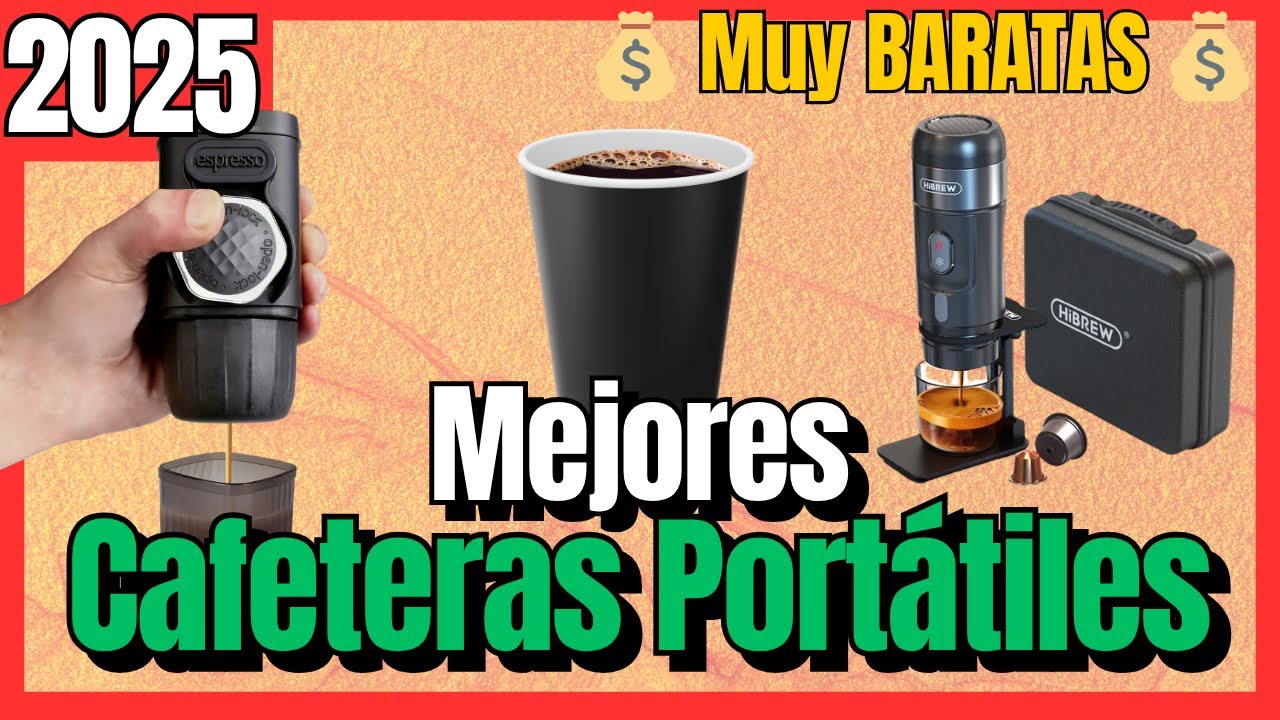 ☕️ Las 7 mejores CAFETERAS PORT&Aacute;TILES BARATAS de Aliexpress [2025] Espresso ✅&nbsp;Calidad/Precio