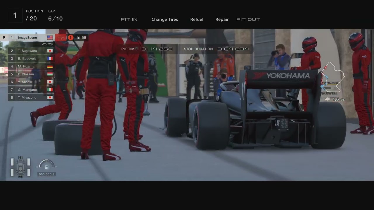 Gran Turismo 7 | Super Formula - Circuit de Sainte-Croix - B - 10 Laps