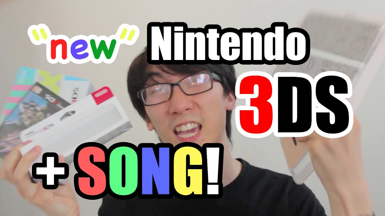 NEW Nintendo 3DS + Covers + The New 3DS Song!