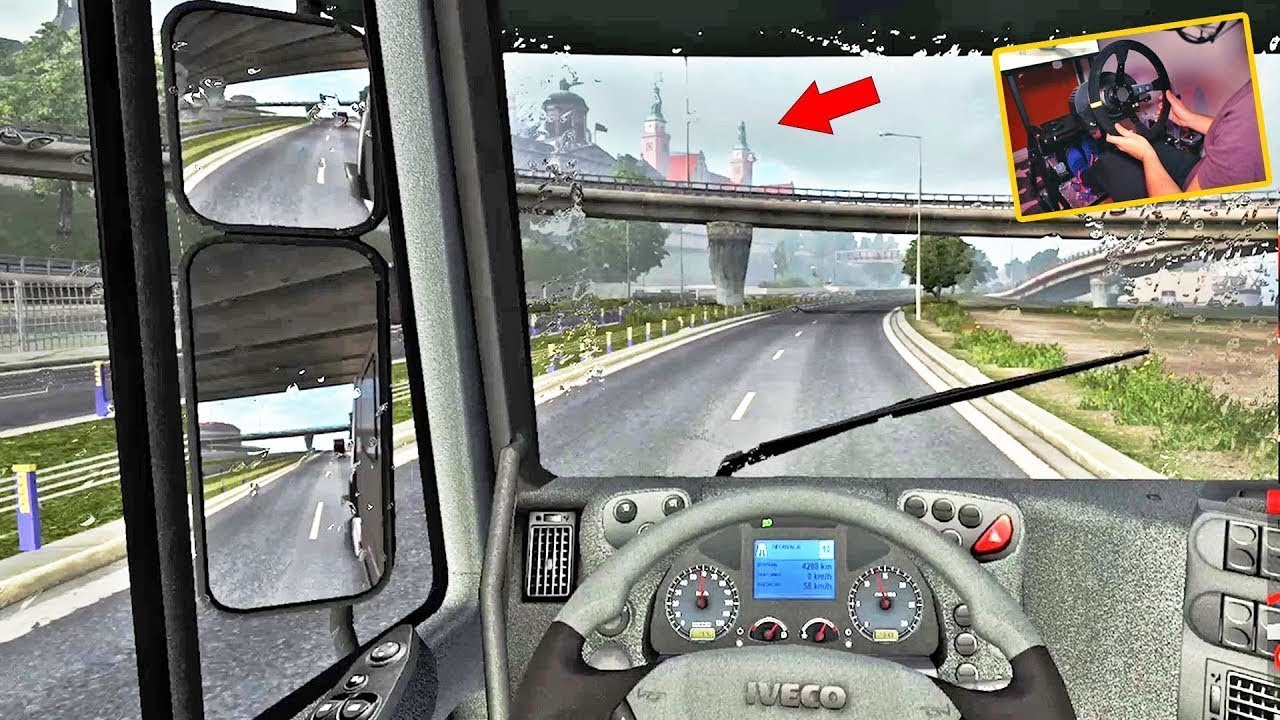 16  ETS 2 MP PROMODS   SUPER WYKONANY SZCZECIN! + kierownica