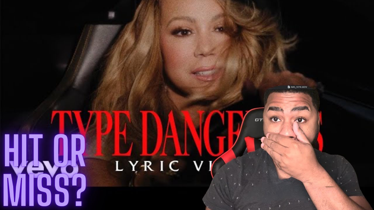 Mariah Carey - Type Dangerous Official Lyric Video Reaction 
