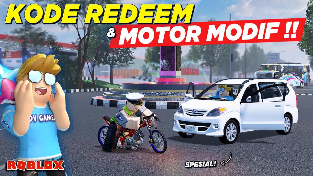 ADA KODE REDEEM BARU DAN MOTOR MODIFIKASI DRAG SPESIAL !! REVIEW RDID UPDATE - Roblox Indonesia