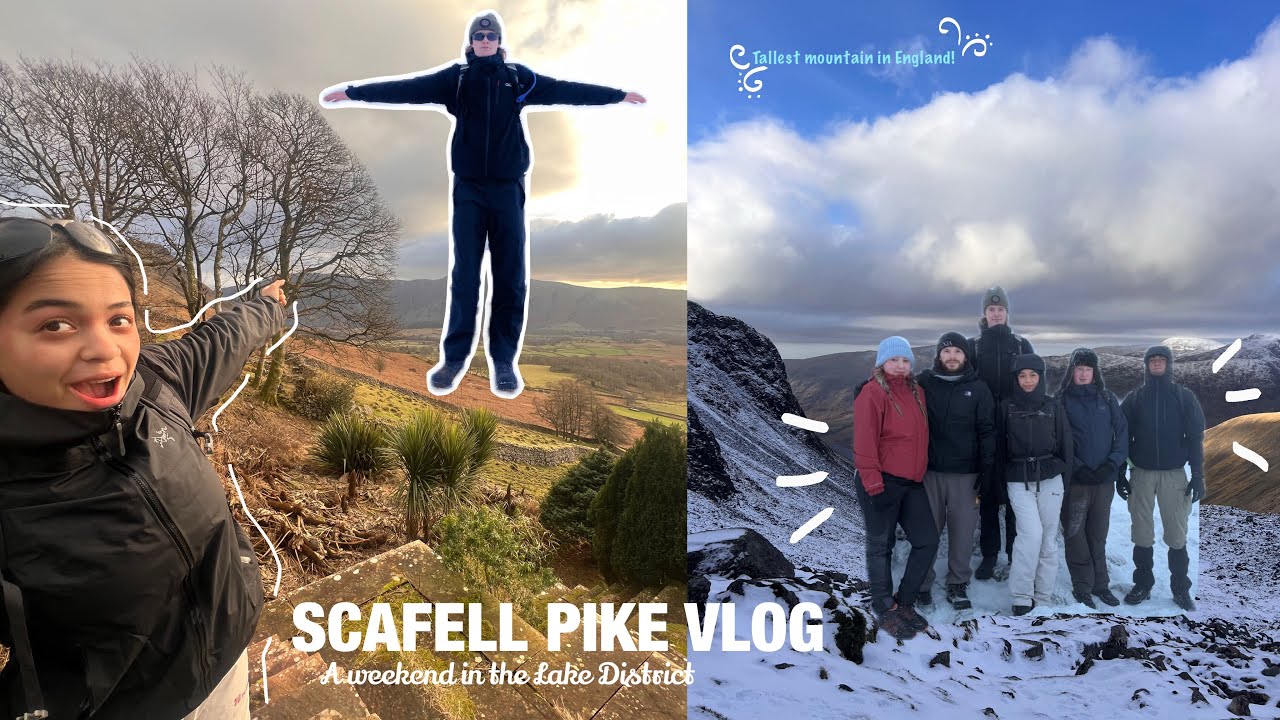 SCAFELL PIKE VLOG (A weekend in the Lake District) - 01/2026