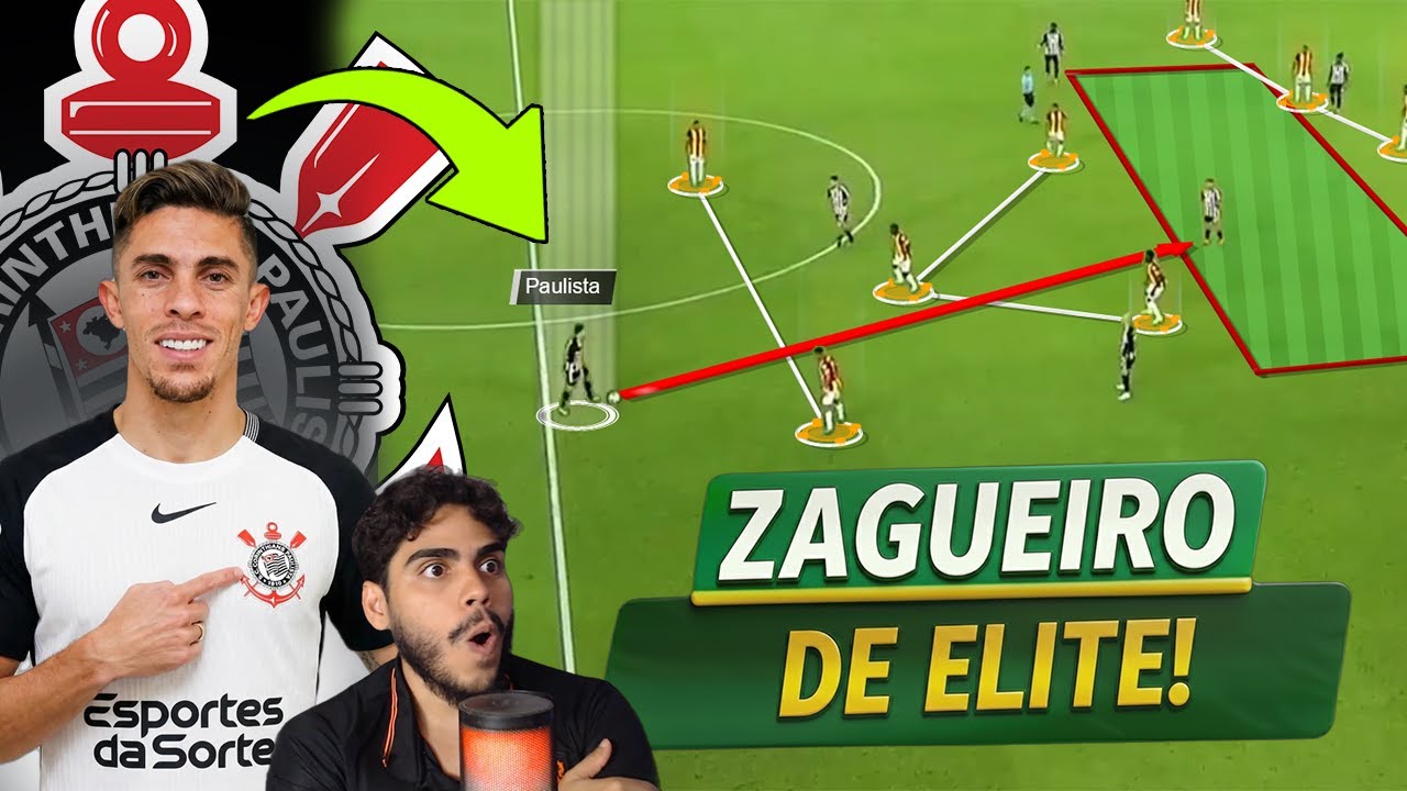 COMO JOGA GABRIEL PAULISTA REFORÇO DO CORINTHIANS PRA 2026!