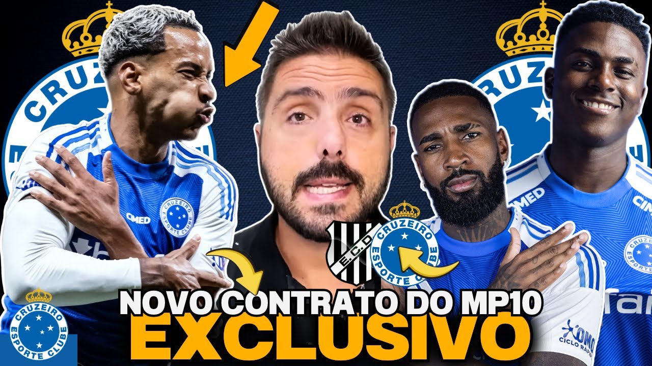 🦊AGORA🚨| SALÁRIO ABSURDO! MP10 RENOVA COM CRUZEIRO E GÉRSON ESTREIA NO MINEIRÃO! NÉISER VAI PRO JOGO