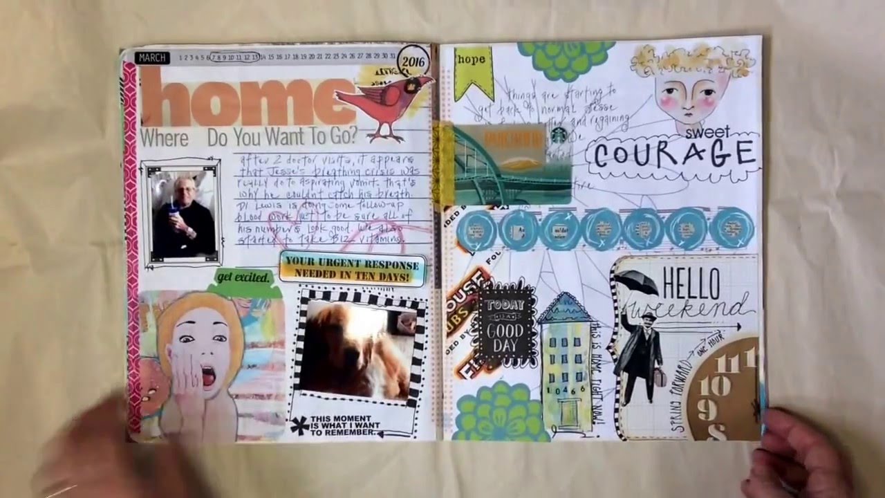 Process Video - Magazine Journal Part 1
