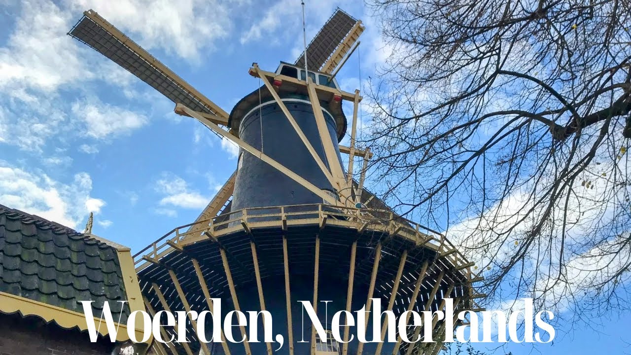 Charming Dutch City Minutes from Utrecht - Woerden, Netherlands [4k]