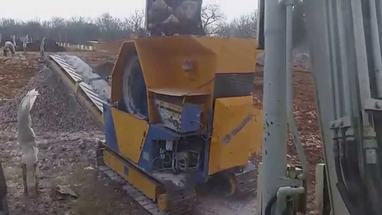 Guidetti F520 Mini Stone Crusher