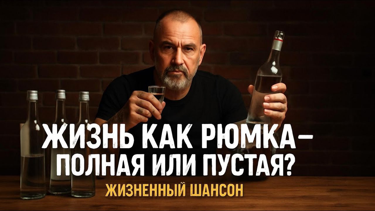 ЖИЗНЬ КАК РЮМКА — ШАНСОН ПРО КАЖДОГО ИЗ НАС